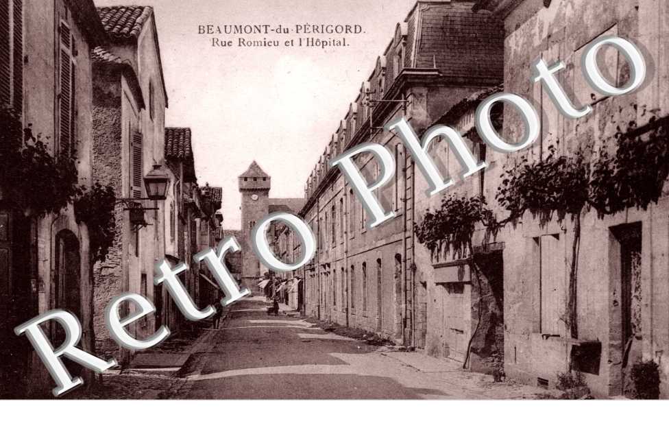 Rue Romieu et l&#039;hopital