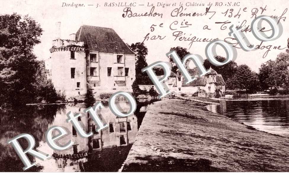 Digue et le chateau de Rognac