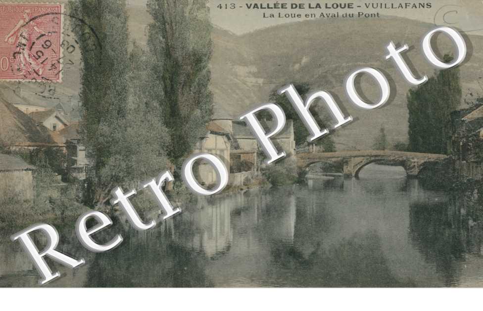 la Loue en aval du Pont