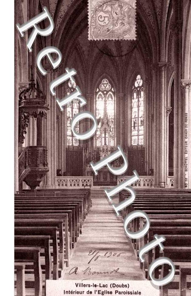 interieur de l&#039;eglise paroissiale
