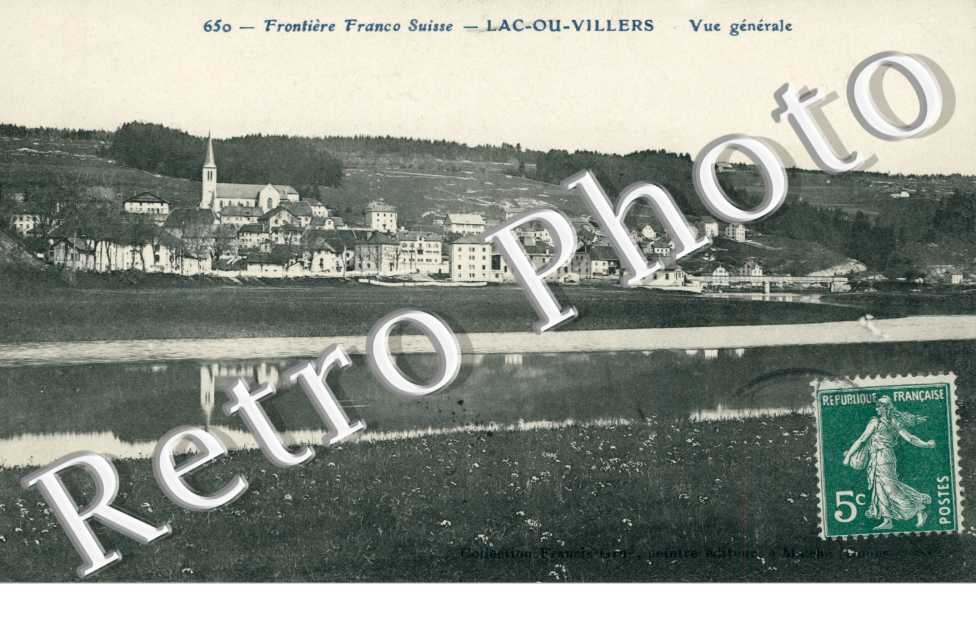 Villers-le-Lac, Frontieres Franco-Suisse, Vue Generale