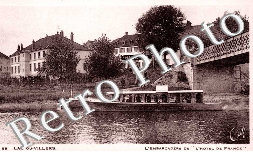Villers-le-Lac, l&#039;Embarcadere de "l&#039;Hotel de France"