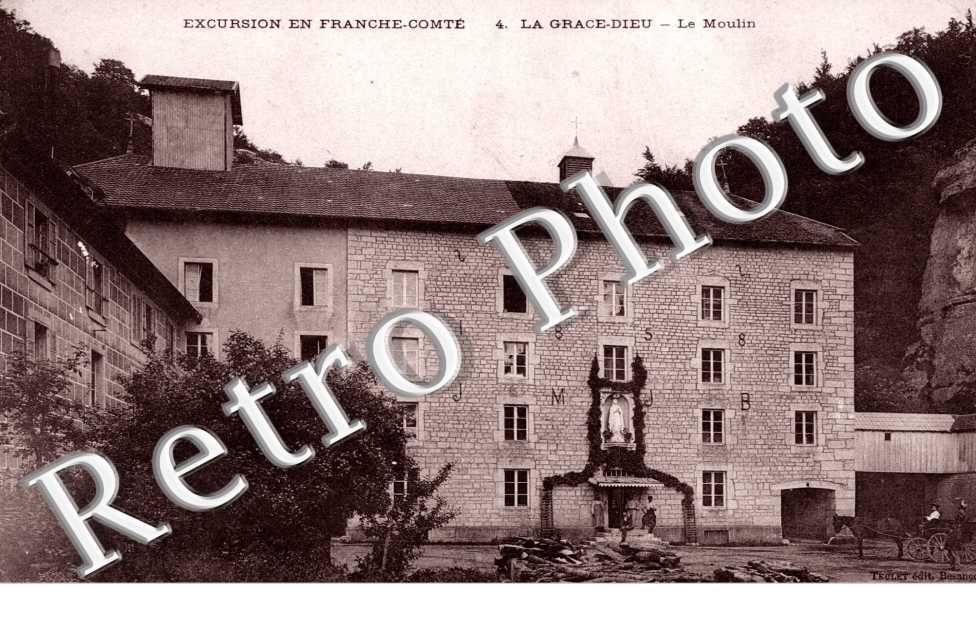 la GRACE-DIEU. Le moulin