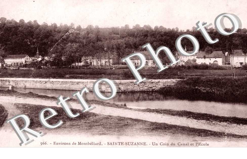 Un coin du Canal et l&#039;Ecole