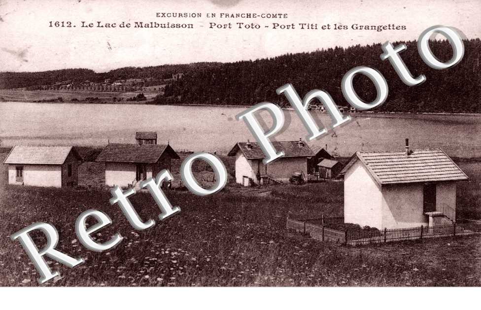 Port Titti et les Grangettes, le Lac de Malbuisson