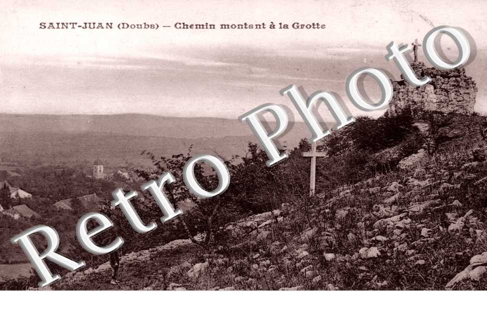 Chemin Montant la grotte