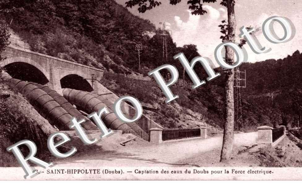 Capitation des eaux du Doubs pour la Force electrique