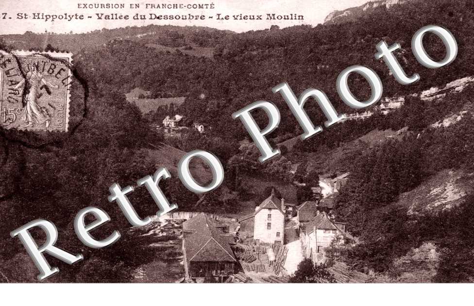 Vallee de Dessoubre, le vieux Moulin