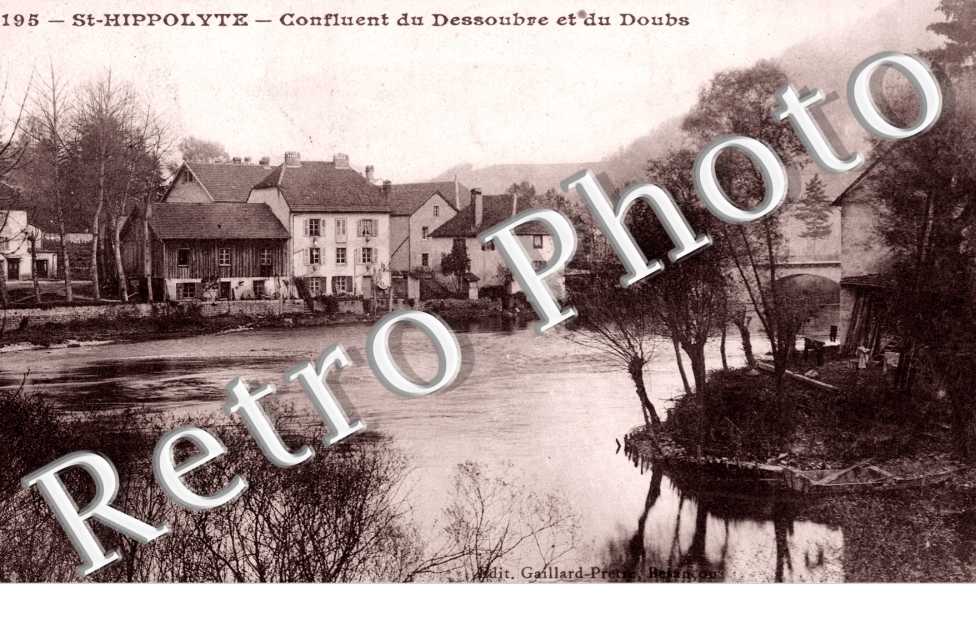 Confluent de Dessoubre et du Doubs
