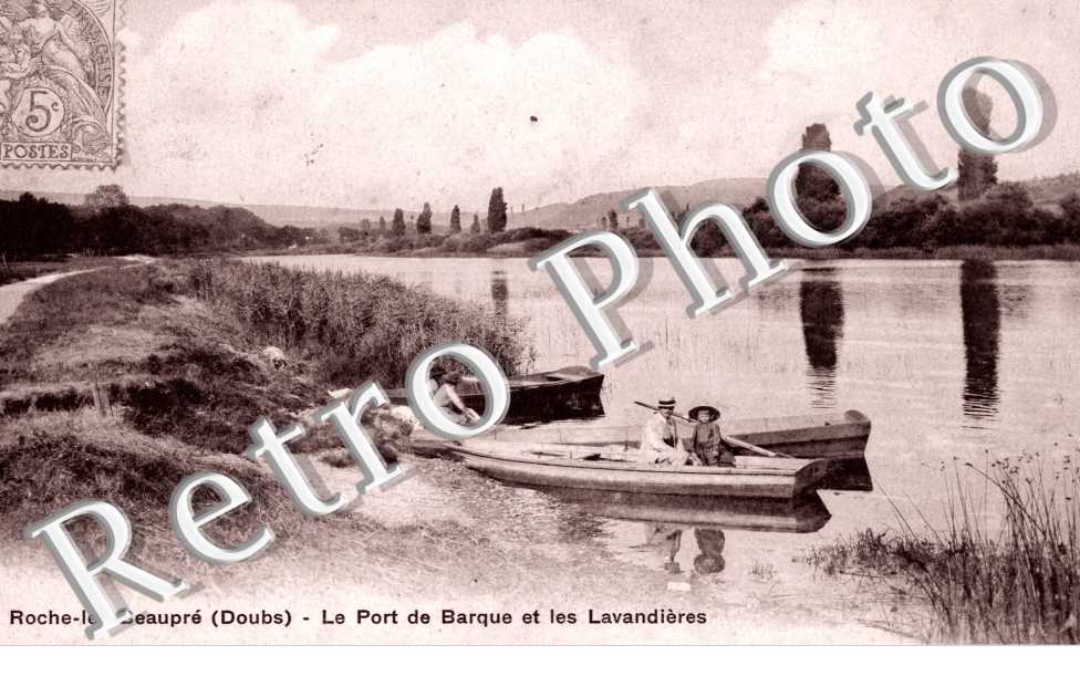 le Port de Barque et les Lavandieres