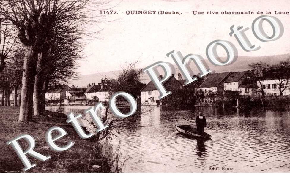 une rive charmante de la loue