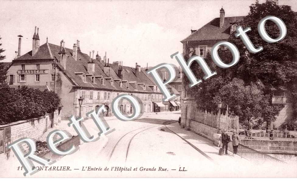 l'Entree de l'Hopital et Grande Rue