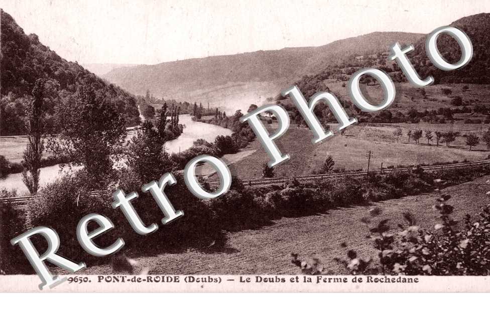 le doubs et la ferme de Rochedane
