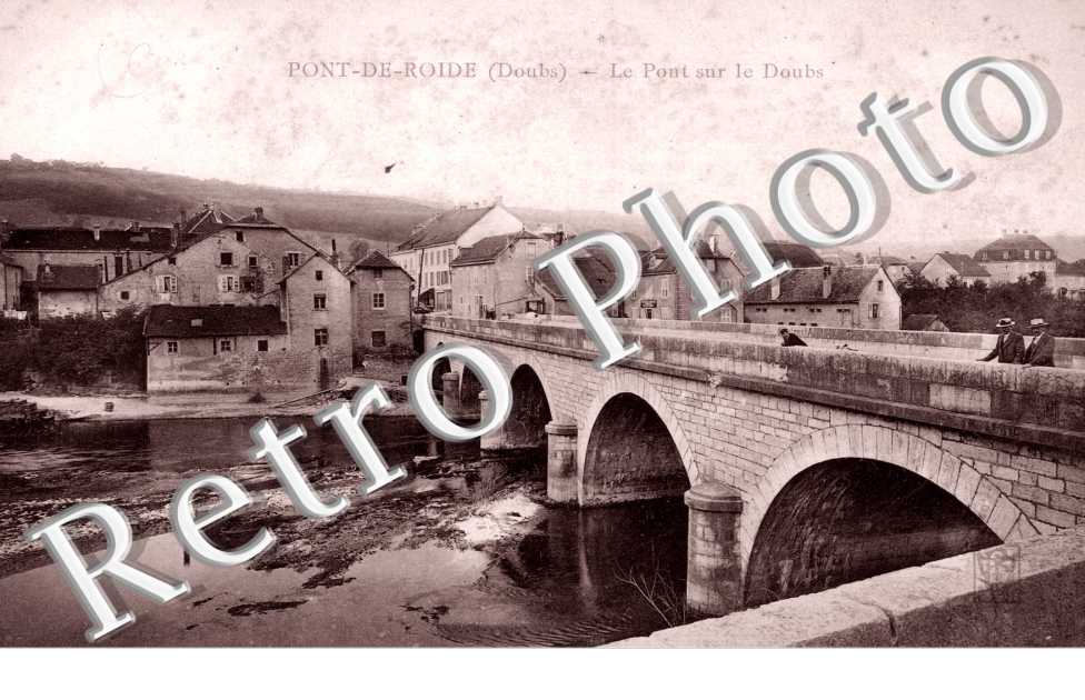 le pont sur le doubs (couleur)