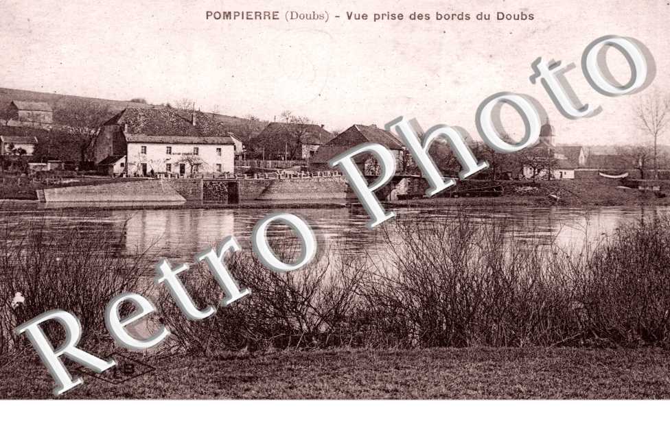 vue prise des bords du doubs