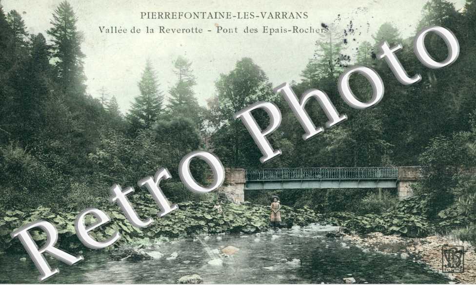 Vallée de la Reveroote, Pont des Epais Rochers