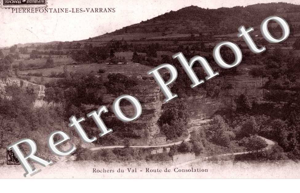 Rocher du Val, Route de Consolation