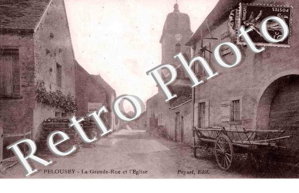 grande rue et l&#039;eglise