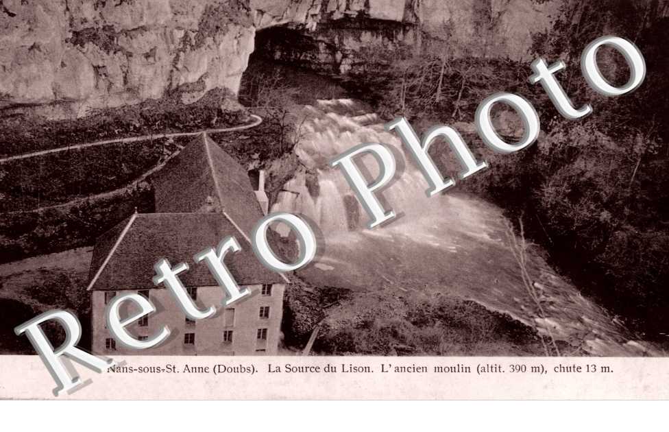 la Source du Lison L&#039;ancien moulin