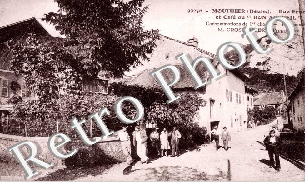 rue erne et cafe du "bon accueil"
