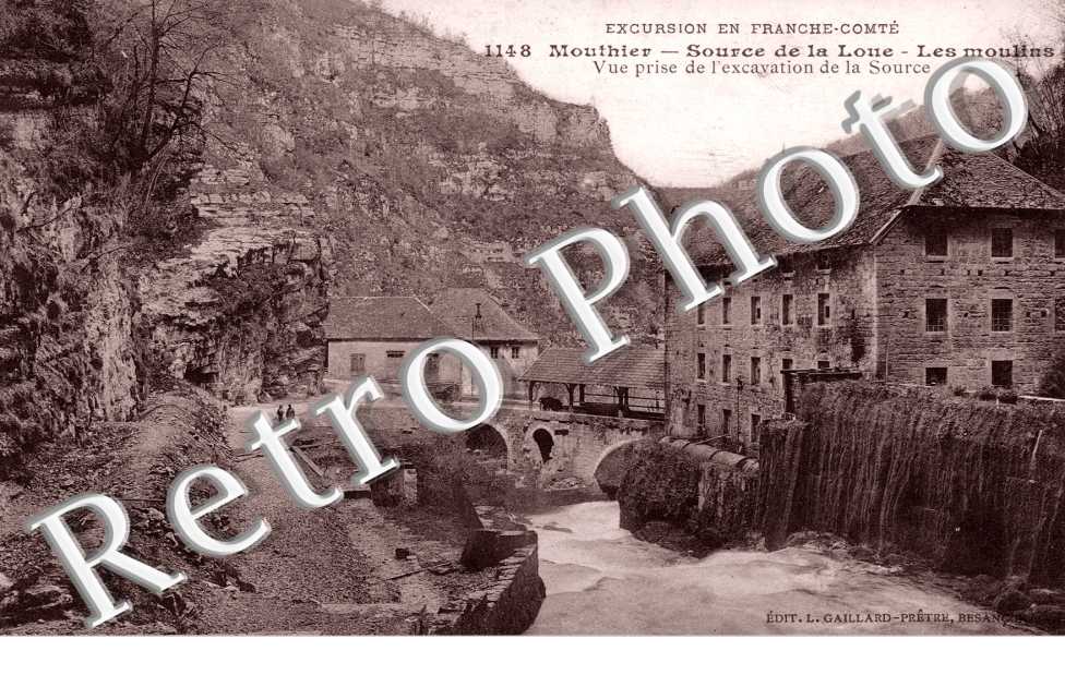 Source de la Loue, les Moulins