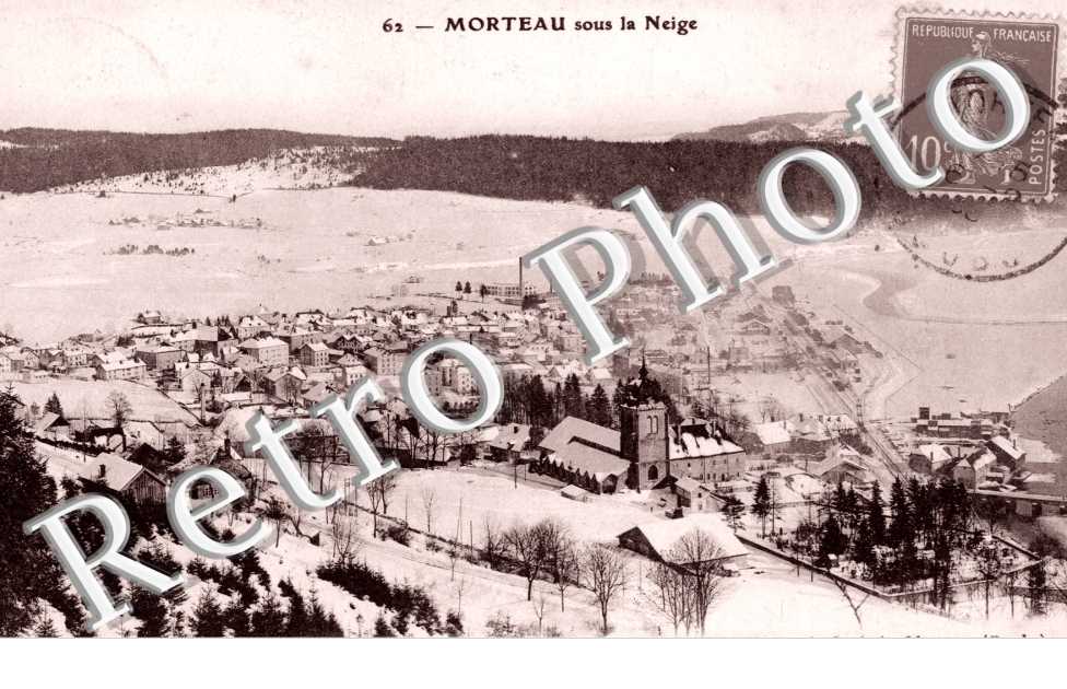 Morteau sous la neige