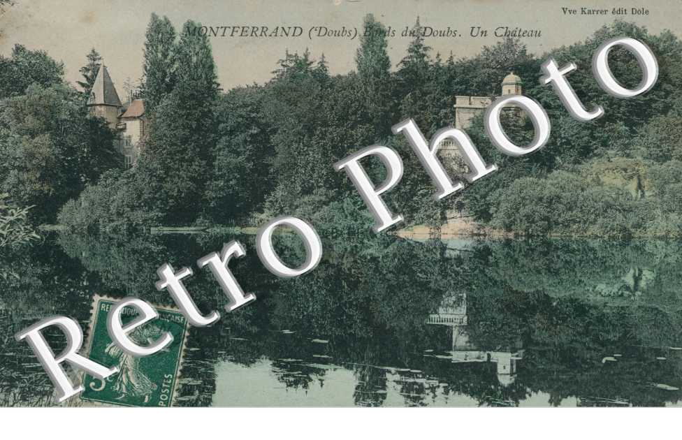 Bords du Doubs Un chateau