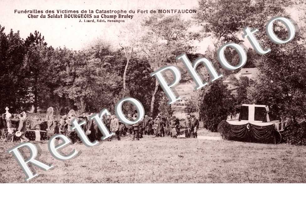 funerailles des victimes de la catastrophe du fort de Montfaucon