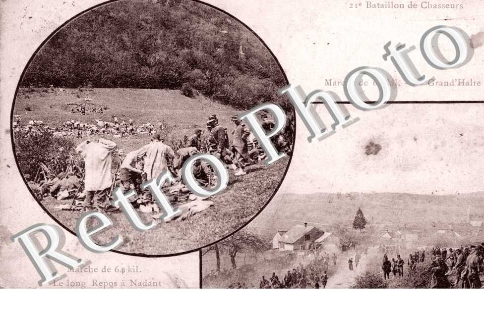 21e Bataillon de Chasseurs, la Grand&#039;Halte