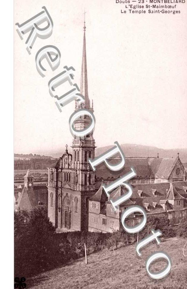 l&#039;Eglise Saint-Maimboeuf, le Temple Saint-Georges