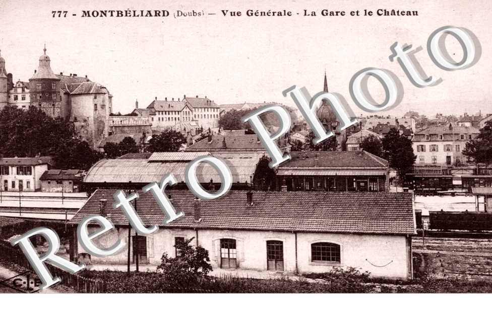 Vue generale, la Gare et le Chateau