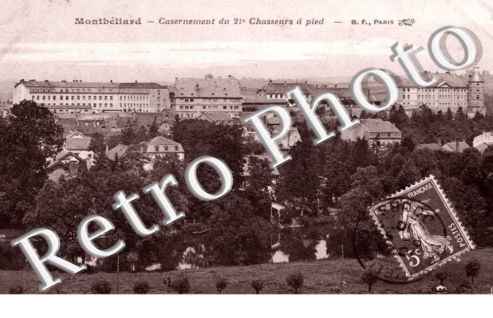 Casernement du 21eme chasseurs a pied