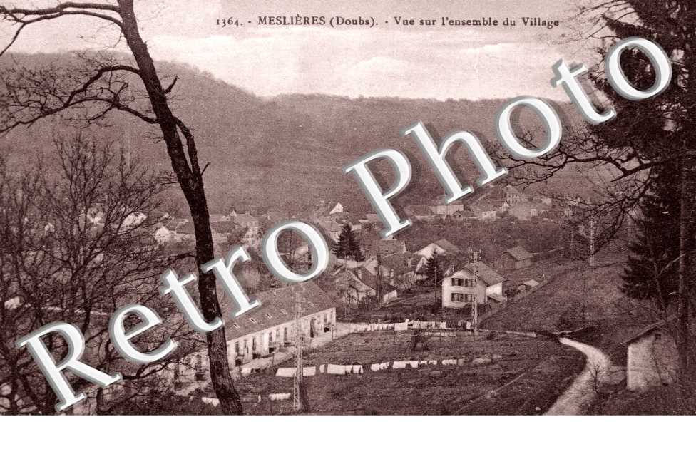 Vue sur l&#039;ensemble du village