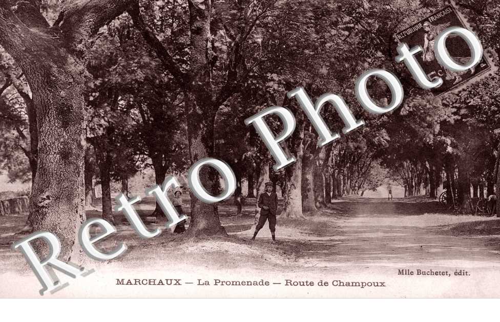 la promenade, route de Champoux