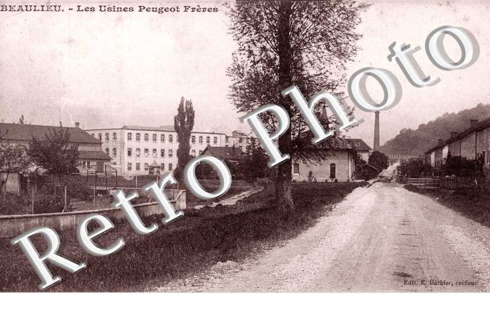 BEAULIEU Les Usines Peugeot Fres