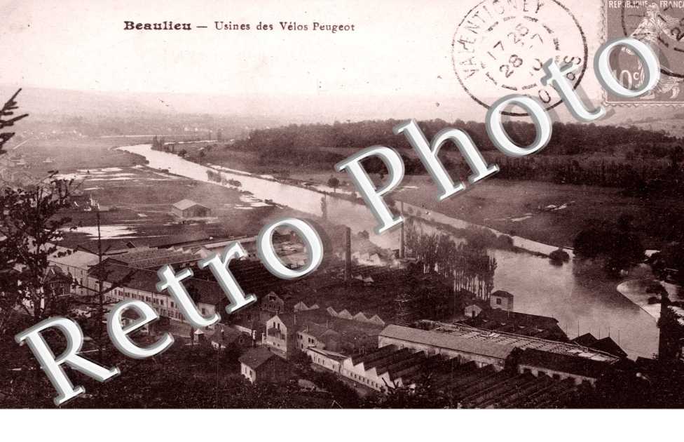 BEAULIEU  - les Usines des velos Peugeot