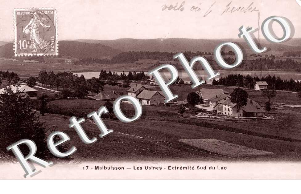 les usines, extremites sud du lac