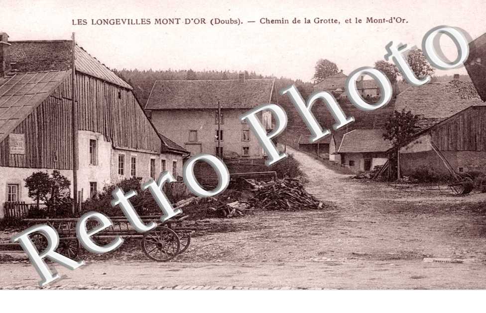Chemin de la Grotte et le Mont d&#039;Or