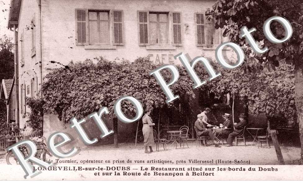 Un restaurant sur les bords du Doubs et sur la Route de Besancon a Belfort