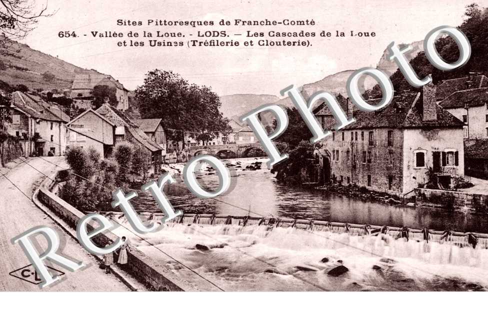 Les cascades et les Usines