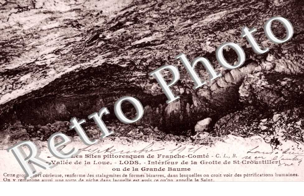 Intieur de la Grotte de Saint Croustilleri