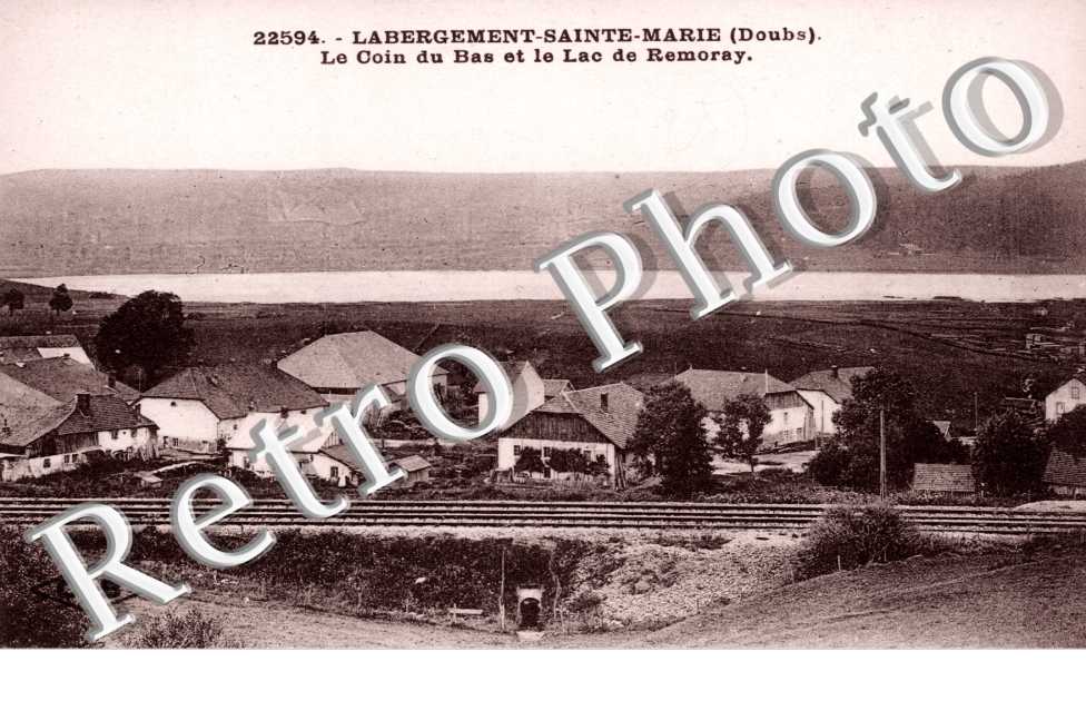le Coin du Bas et le Lac de Remoray