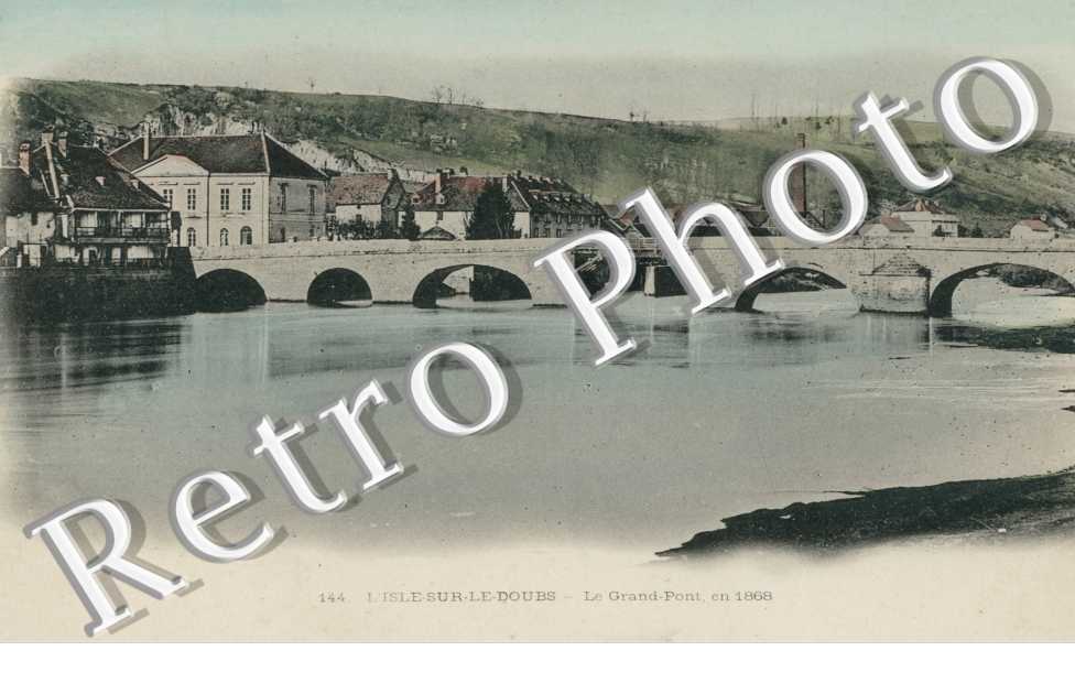 le Grand Pont en 1868