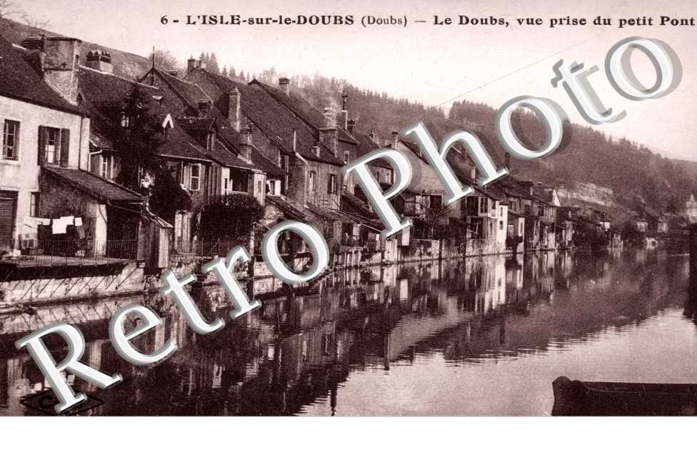le Doubs, Vue prise du petit Pont