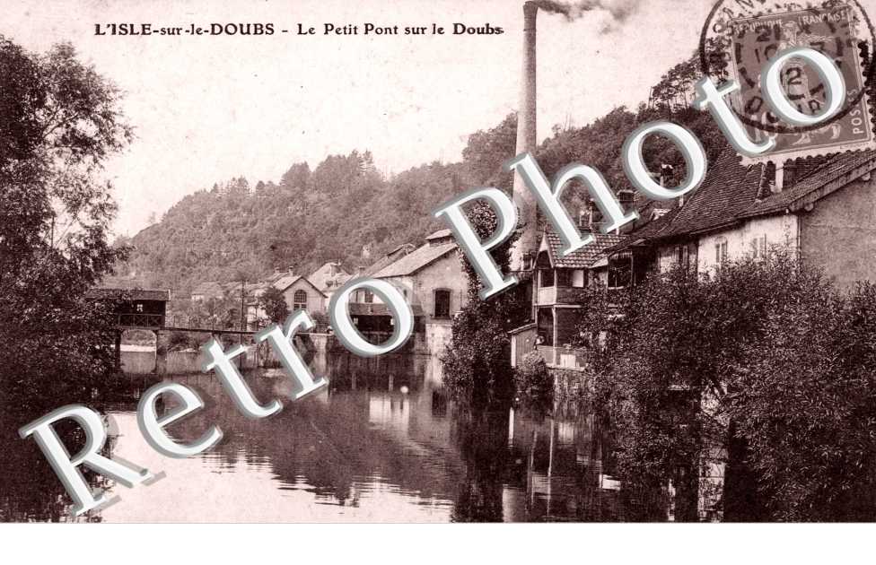 le petit Pont sur le Doubs