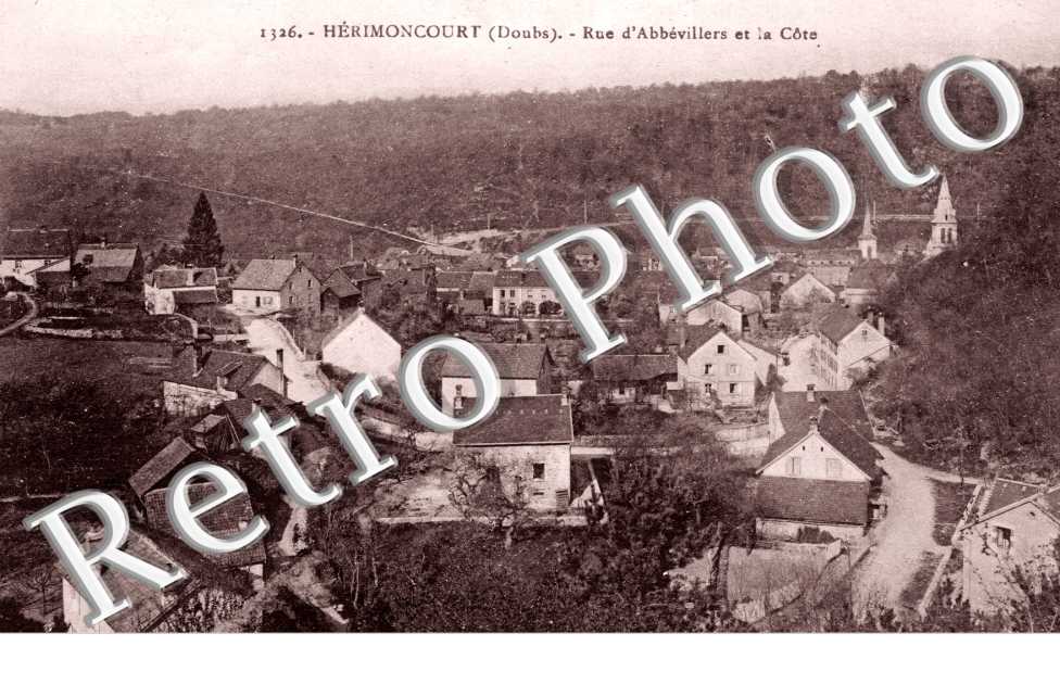 Rue d&#039;Abbevillers et la Cote