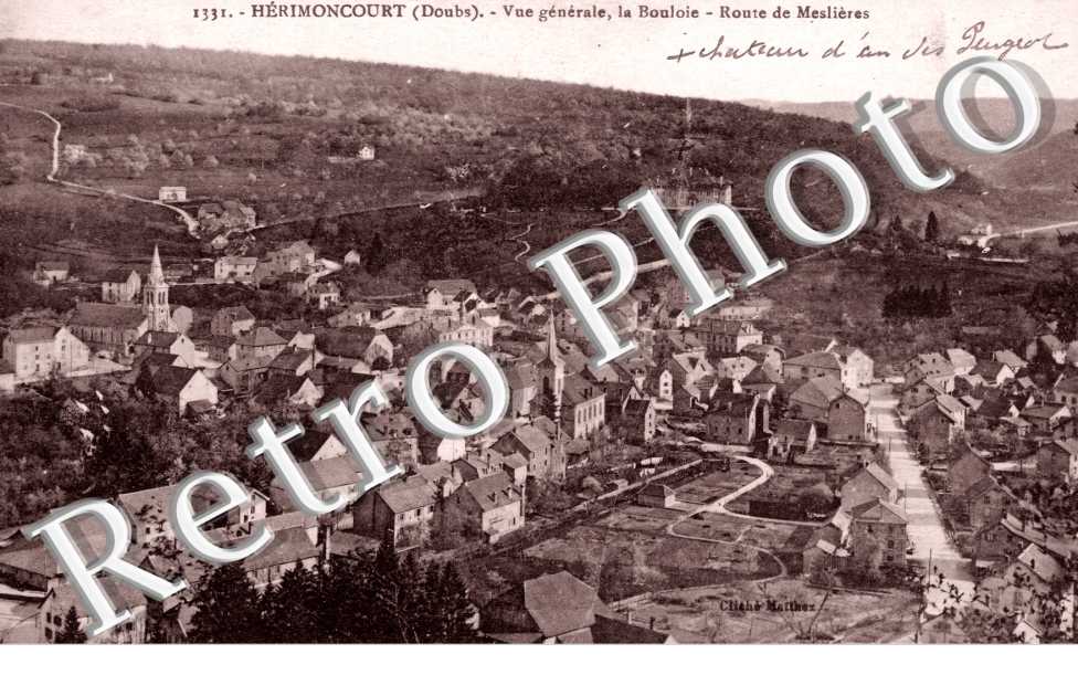 Vue Generale, la Bouloie, Route de Meslieres