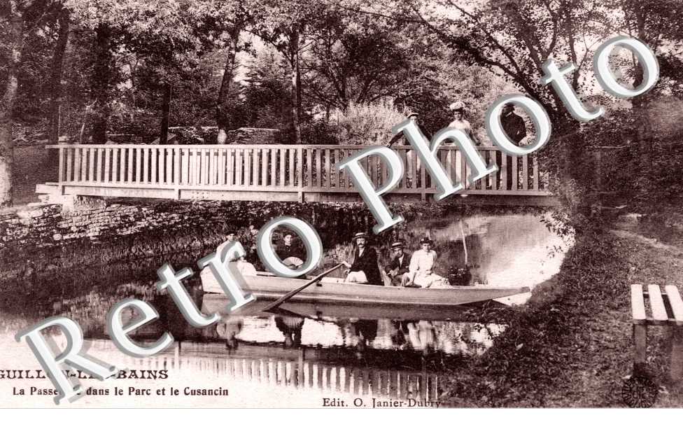 la Passerelle dans le Parc et le Cusancin
