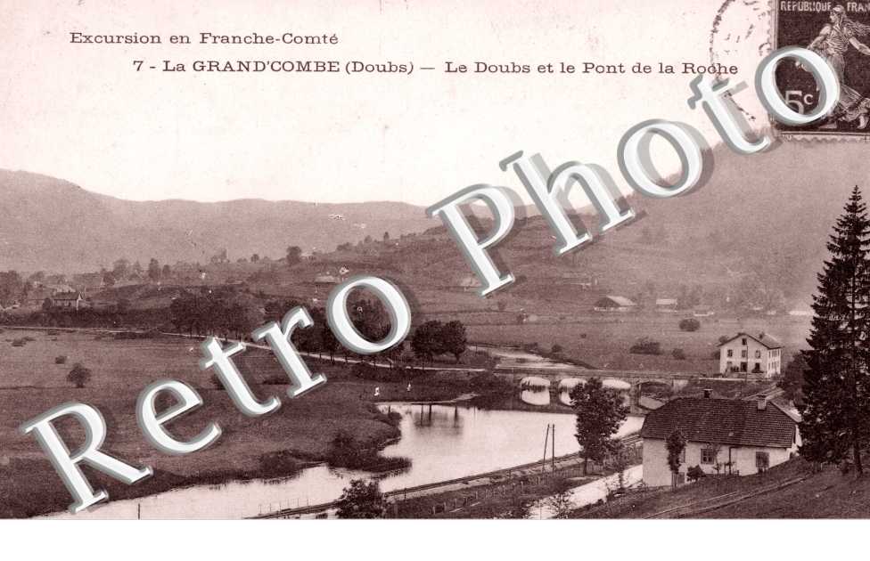 le Doubs et le Pont de la Roche