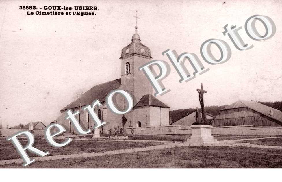 Le cimetière et l&#039;église